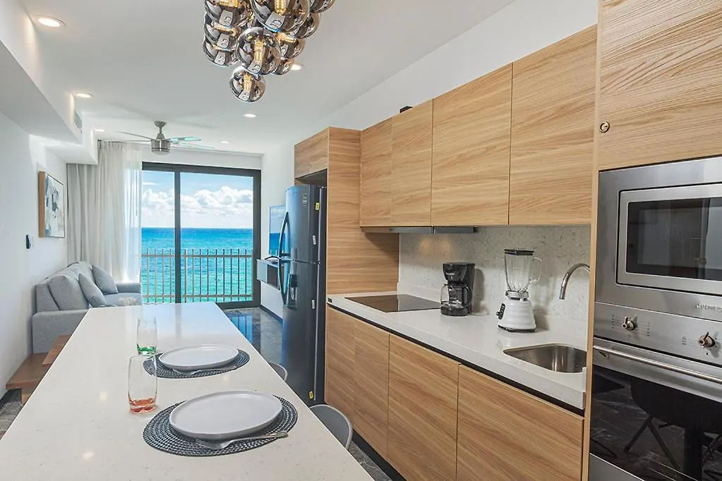 It Beach 302 Y 003 Primera Linea De Playa Beach Playa del Carmen Apartment